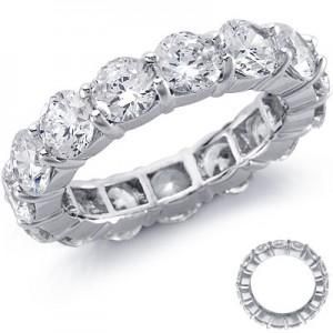 We have new stocks of eternity bands with high quality diamonds D color VS clarity. We also have other bands in different carat sizes and quality that are flexible to any budget you have. Call us at 213-623-9494!  